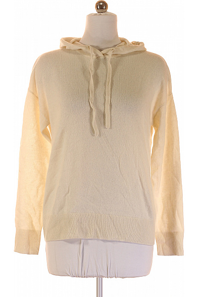 Dámský Pulovr Kašmírový Béžový Zwillingsherz Vel. M