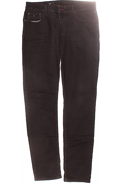 TOMMY HILFIGER Pánské Rovné Džíny Černé Vel. 36