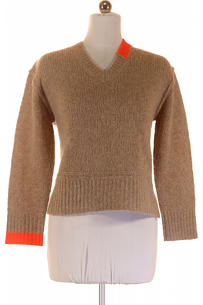 Dámský Pulovr Alpacový Béžový Grace Vel. M