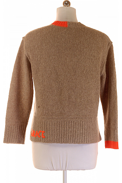 Dámský Pulovr Alpacový Béžový Grace Vel. M