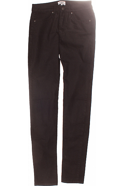 NOA Dámské Kalhoty Rovné Černé Vel. 27