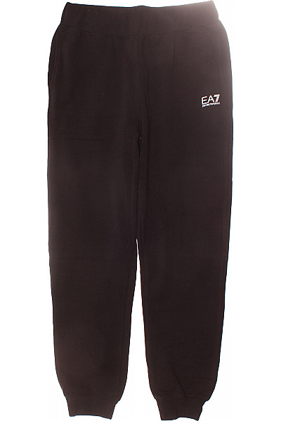 Dámské Kalhoty Černé ARMANI Second hand Vel. M