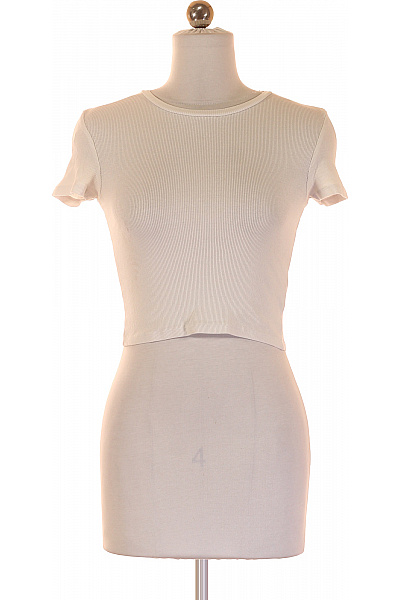 Jednoduché Dámské Tričko Bílé TALLY WEiJL Vel. XS | TALLY WEiJL | obrázek 2