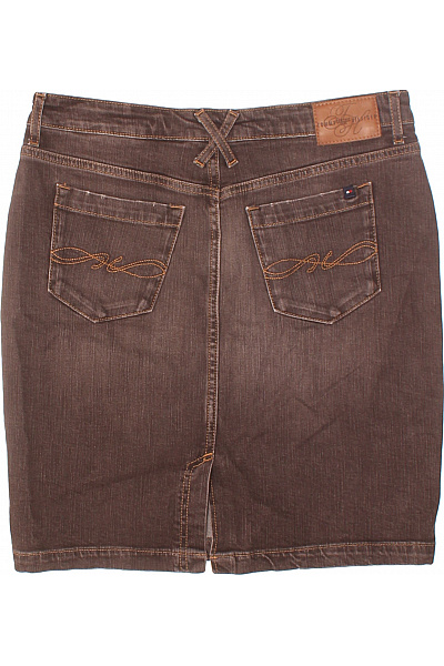 Džínová  Sukně Hnědá TOMMY HILFIGER