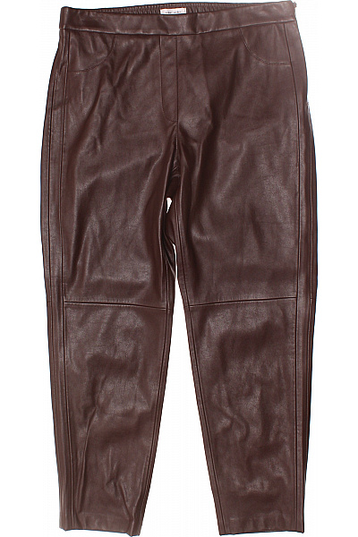 GERRY WEBER Dámské Kalhoty Rovné Hnědé Vel. 44