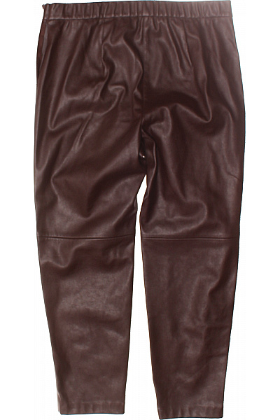 GERRY WEBER Dámské Kalhoty Rovné Hnědé Vel. 44