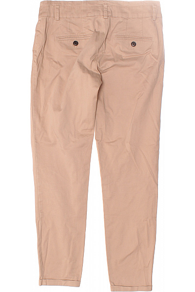 ZARA Dámské Kalhoty Béžové Vel. 36