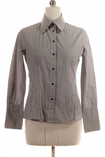 MANGO Vzorovaná Dámská Košile Modrá Vel. XL | MANGO | obrázek 2