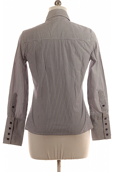 MANGO Vzorovaná Dámská Košile Modrá Vel. XL | MANGO | obrázek 3