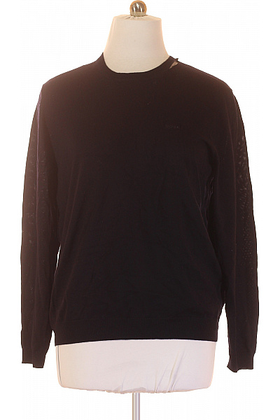 Hugo Boss Pánský Svetr Vlněný Modrý Vel. XL