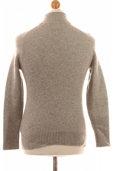 TOMMY HILFIGER Pánský Pulovr Vlněný Šedý | TOMMY HILFIGER | obrázek 3