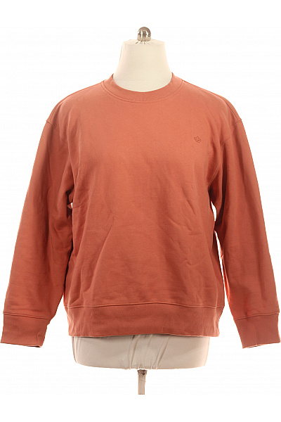 ADIDAS Pánská oranžová bavlněná mikina bez kapuce crewneck jednobarevná Vel. xl | ADIDAS | obrázek 2