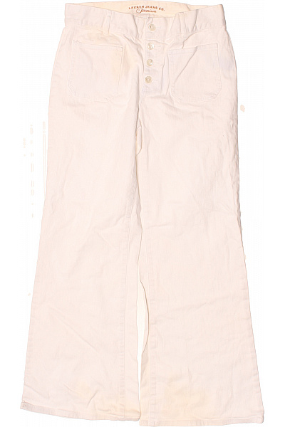 Bootcut Dámské Džíny Bílé