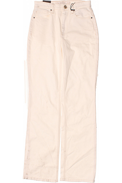 Guess Boyfriend Dámské Džíny Bílé Vel. 40