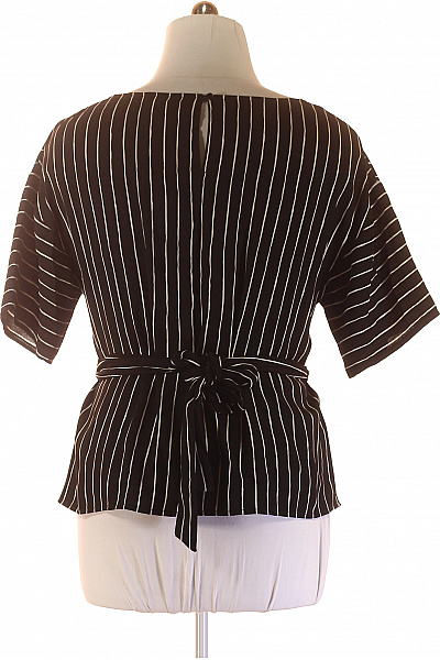 Marks & Spencer Vzorovaná  Halenka Černobílá Vel. 44 | Marks & Spencer | obrázek 3