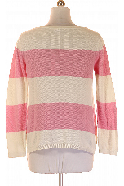 GANT Dámský pruhovaný bavlněný pulovr růžový Velikost M | GANT | obrázek 3