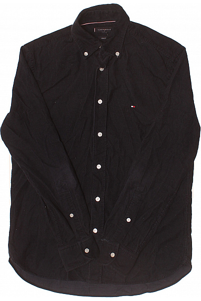 TOMMY HILFIGER Pánská Košile Jednobarevná Modrá Vel. S | TOMMY HILFIGER | obrázek 2