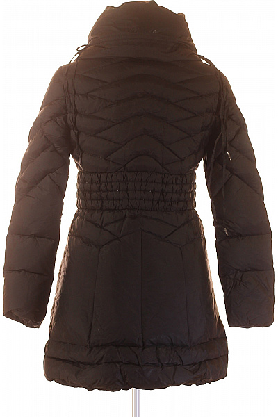 Guess Dámská černá prošívaná péřová zimní zateplená bunda dlouhá Vel. XS | Guess | obrázek 2