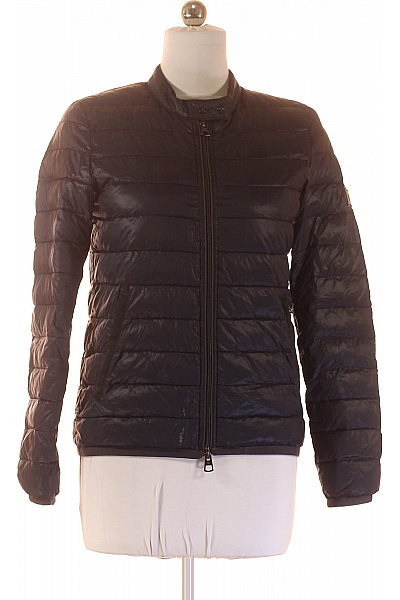 Marc O´Polo Dámská Prošívaná Bunda Krátká Modrá Lehká Se Zipem Vel. 38