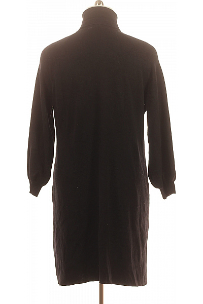 VILA Černé Rolákové Pletené Šaty Svetrové Jednoduché PodKolena Zimní Vel. xxl | VILA | obrázek 2