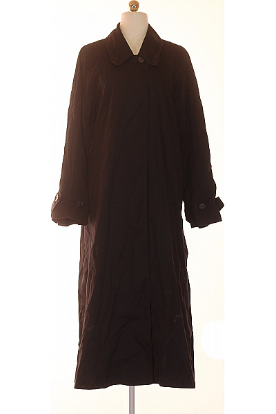 COS Dámský Dlouhý Kabát Elegantní Podzimní Jarní Nepromokavý Vel. 40