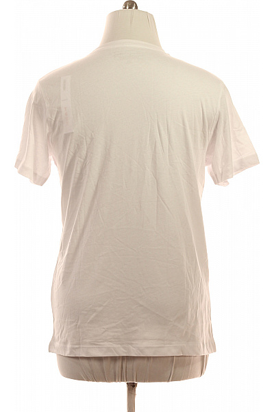 SERGIO TACCHINI Pánské bílé tričko basic s krátkým rukávem a kulatým výstřihem | SERGIO TACCHINI | obrázek 3