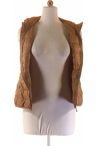 ONLY Kratká Dámská Vesta Hnědá Second hand Vel. L | ONLY | obrázek 4