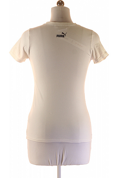 Puma Sportovní Dámské Tričko Bílé Second hand Vel. L | Puma | obrázek 3