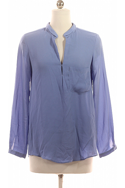 ZARA Společenská  Halenka Modrá Vel. XS | ZARA | obrázek 2