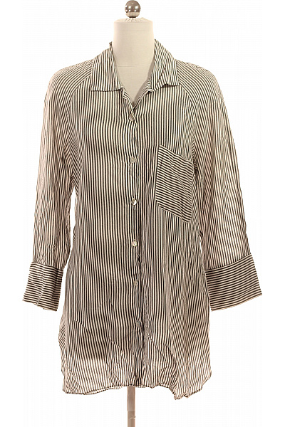 ZARA Vzorovaná Dámská Košile Černobílá Second hand Vel. XS | ZARA | obrázek 2