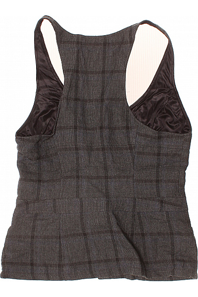 ZARA Dámská krátká kostkovaná vesta elegantní se zapínáním Vel. M | ZARA | obrázek 3