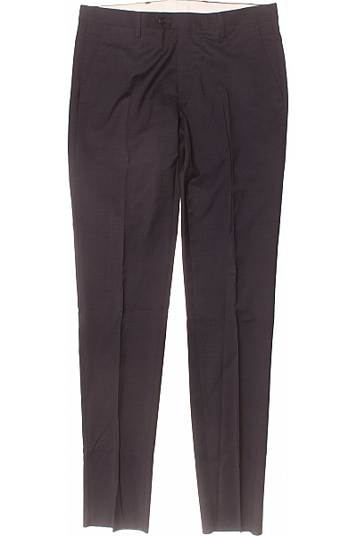 Pánské Kalhoty Vlněné Modré Vel. 48 | Unimoda | obrázek 2