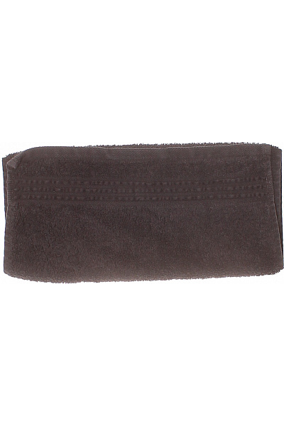 Move Hnědý Froté Ručník S Dekoračním Lemem