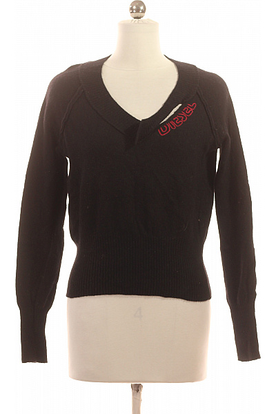 DIESEL Dámský Svetr Vlněný Černý Vel. M