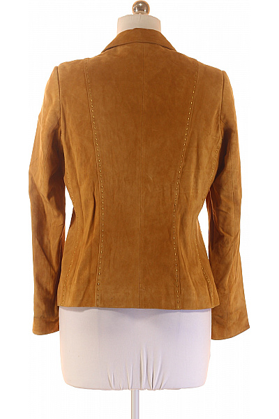 alexander mcqueen Hnědé semišové sako vypasované elegantní na běžné nošení podzimní Velikost 40 | alexander mcqueen | obrázek 3