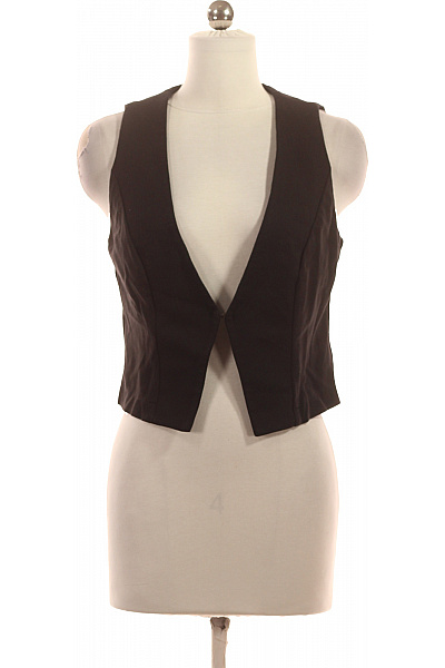 s.OLIVER Dámská černá krátká elegantní vesta bez rukávů Velikost 36 | s.OLIVER | obrázek 2