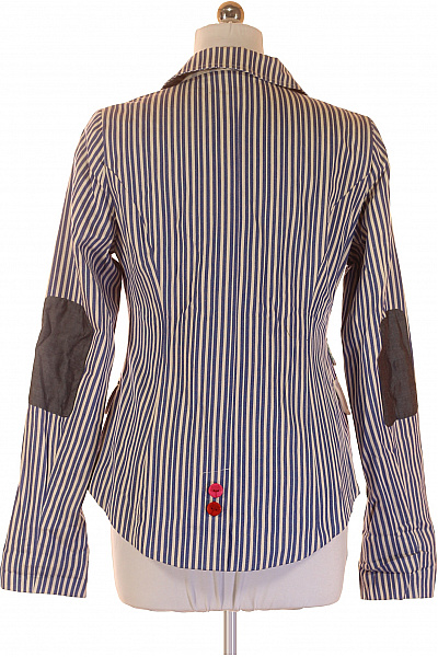 Joe Browns Bavlněné sako dámské modré pruhované vypasované sako na běžné nošení Vel. 40 | Joe Browns | obrázek 3