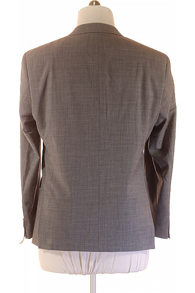 DANIEL HECHTER Pánské Sako Vlněné Šedé Vel. 26 | DANIEL HECHTER | obrázek 3