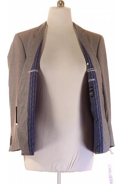 DANIEL HECHTER Pánské Sako Vlněné Šedé Vel. 26 | DANIEL HECHTER | obrázek 4