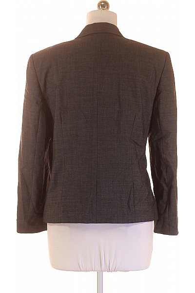 TAIFUN Dámský šedý blejzr vojenský vypasované elegantní business jednořadé s kapsami Velikost 42 | TAIFUN | obrázek 2