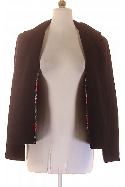 BASLER Černý blejzr vojenský zlaté knoflíky elegantní vypasované s náramenicemi Vel. 42 | BASLER | obrázek 3