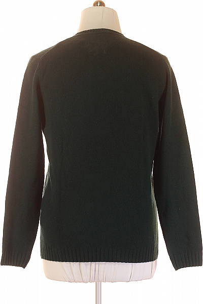 Dámský Svetr Vlněný Zelený Vel. XL | LAWRENCE GREY | obrázek 2