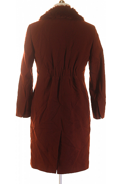 French Connection Dámský Dlouhý Kabát Vlněný Hnědý | French Connection | obrázek 2