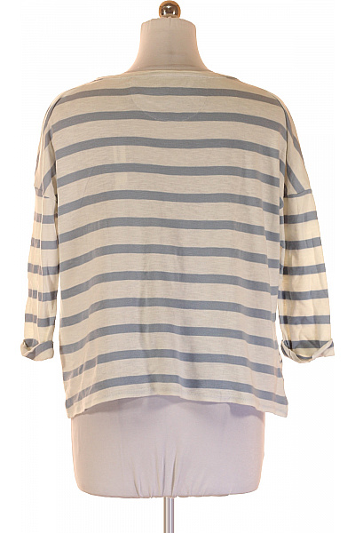 Esprit Dámské tričko pruhované béžové modré s kulatým výstřihem Velikost M | Esprit | obrázek 2