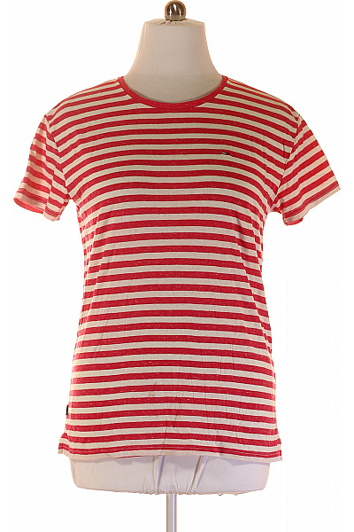 Dámské Tričko s Potiskem Červené TOMMY HILFIGER Vel. L | TOMMY HILFIGER | obrázek 2