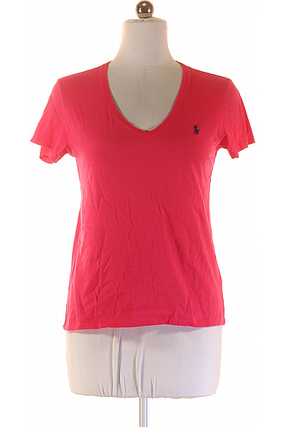 Dámské Tričko Růžové Ralph Lauren Vel. L | Ralph Lauren | obrázek 2