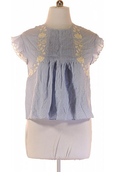 Vzorovaná  Halenka Modrá ZARA Vel. XL | ZARA | obrázek 2