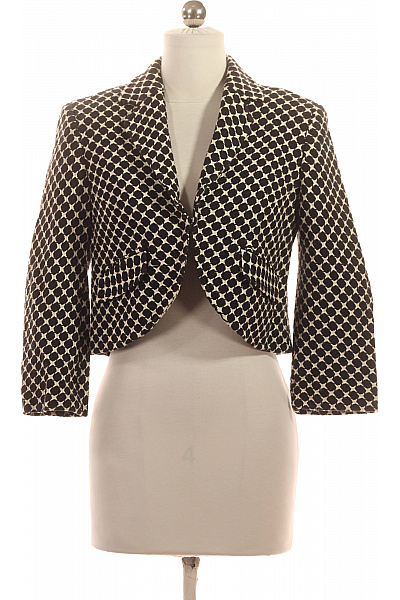 Dámské Sako Černobílé Second hand Vel. 36 | Heine | obrázek 2