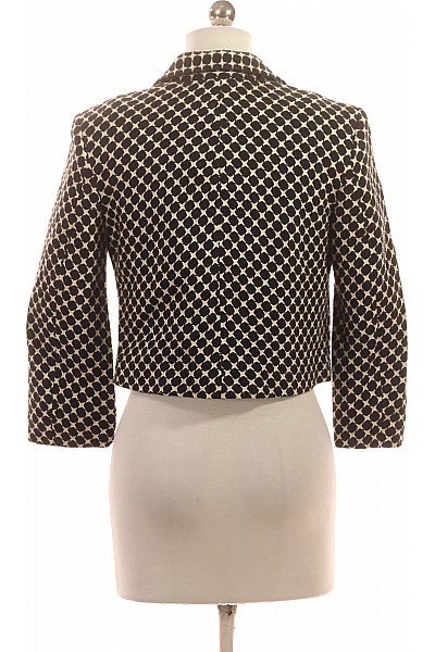 Dámské Sako Černobílé Second hand Vel. 36 | Heine | obrázek 3