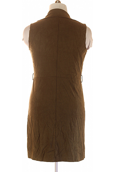 Dlouhá Dámská Vesta Zelená Vel. XL | Steps | obrázek 3